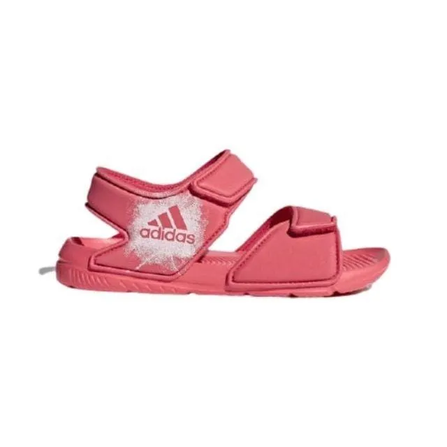 Adidas Girls&#39; Swim Ba7849 Altaswim C  Sandals Red