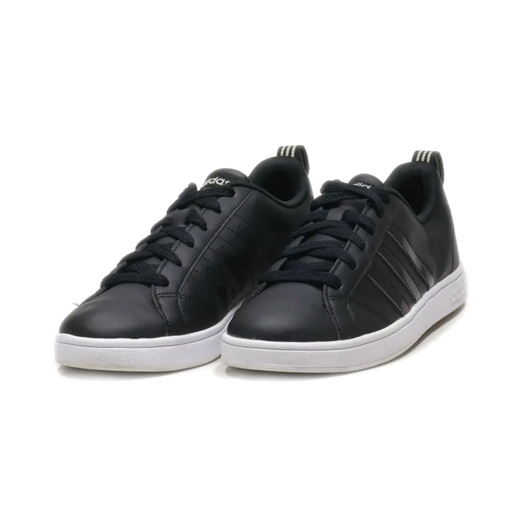 Adidas Sport Shoes Pu Leather Black Colour For Women