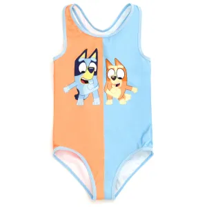 Bluey Racerback UPF 50  One Piece Bathing Suit