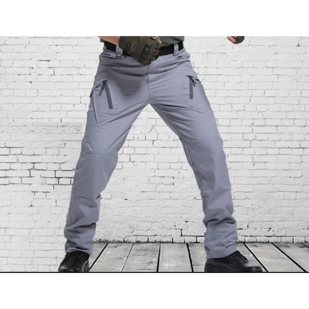 Cargo trousers for men - Durable tactical trousers with pockets, outdoor style