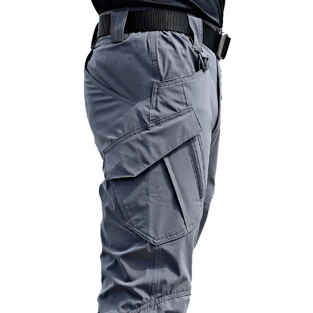 Cargo trousers for men - Durable tactical trousers with pockets, outdoor style