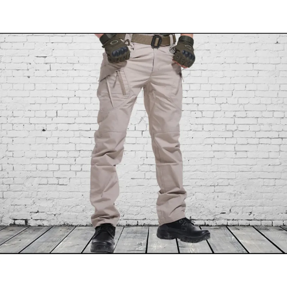 Cargo trousers for men - Durable tactical trousers with pockets, outdoor style