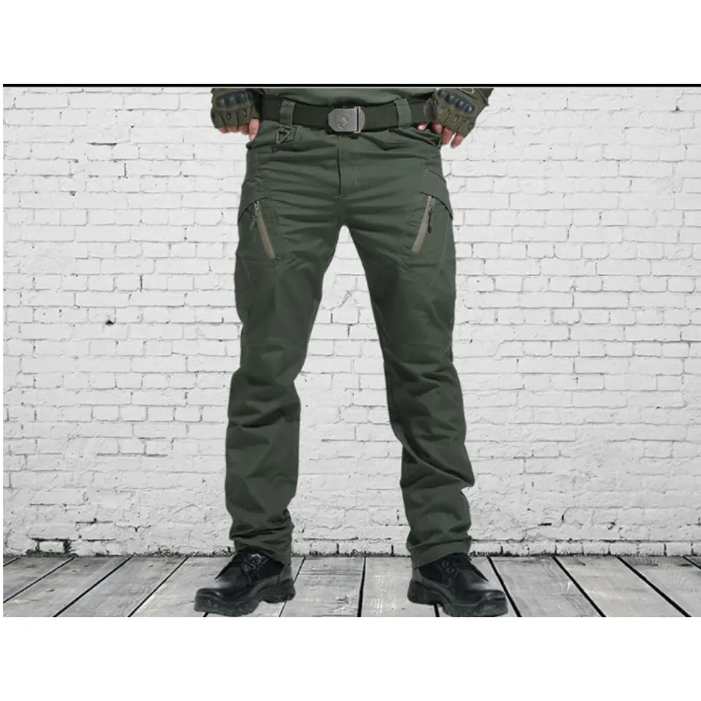 Cargo trousers for men - Durable tactical trousers with pockets, outdoor style