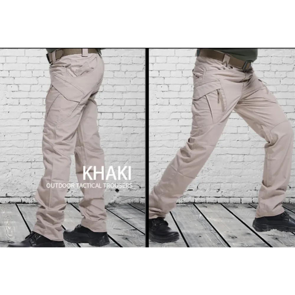 Cargo trousers for men - Durable tactical trousers with pockets, outdoor style