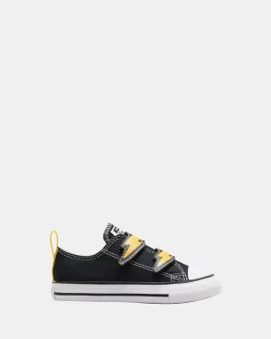 Chuck Taylor All Star 2v Electric Bolt Infant Black/Golden Wren