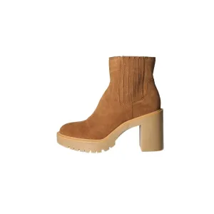 Dolce Vita Caster H2O Ankle Boots Suede Brown Colour For Women