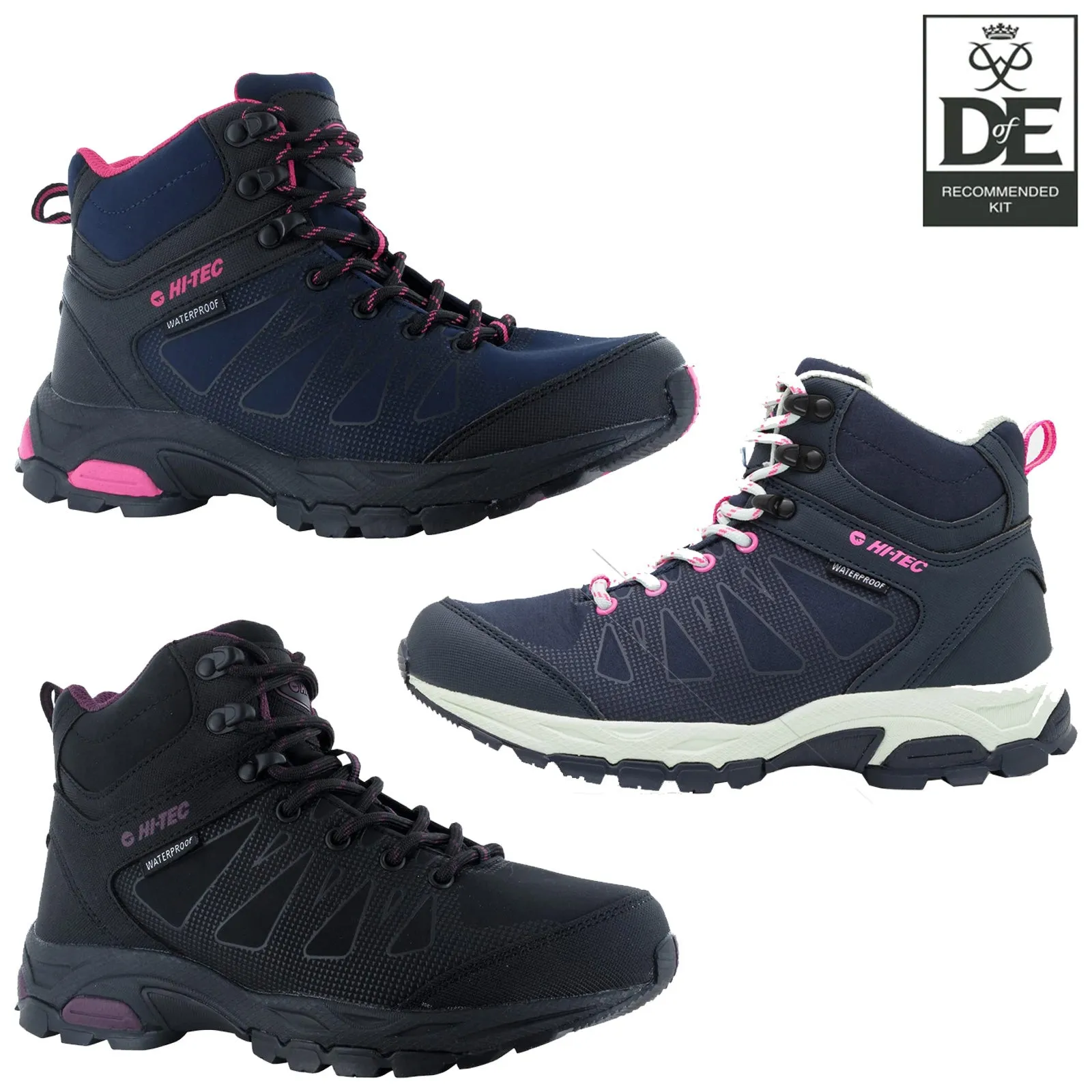 Hi-Tec Ladies Raven Walking Boots