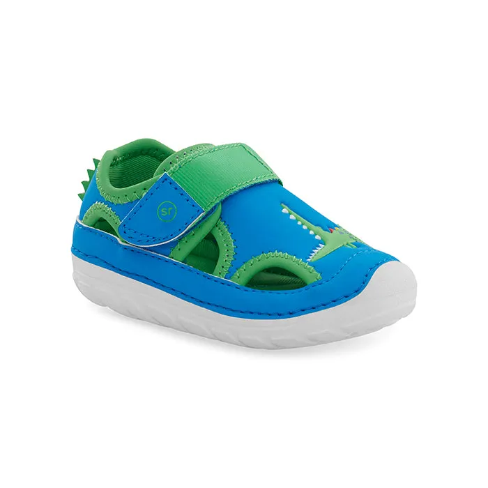 Infant Boy Stride Rite Soft Motion Splash in Blue Green