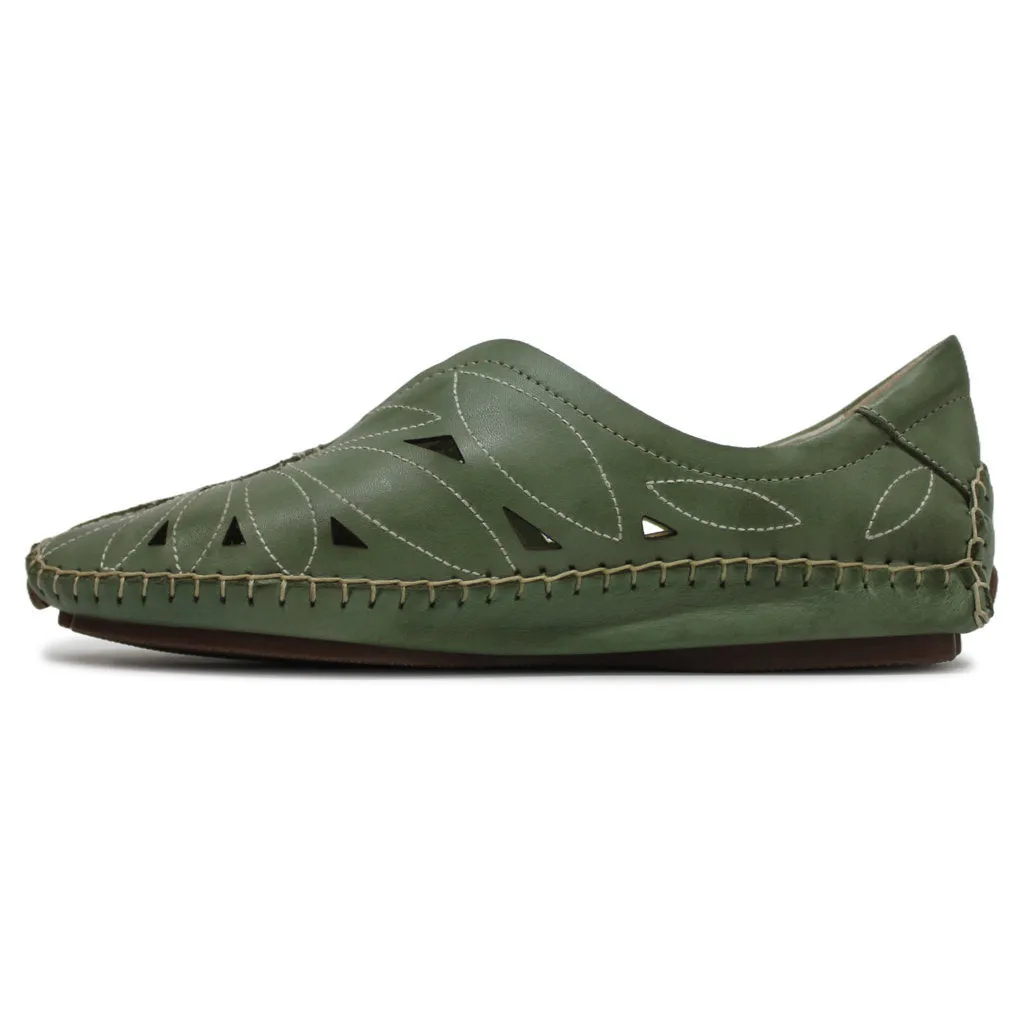 Jerez Calfskin Leather Women's Moccasins