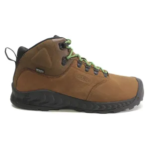 Keen Mens Nxis Explorer Mid Leather Textile Boots - UK 13