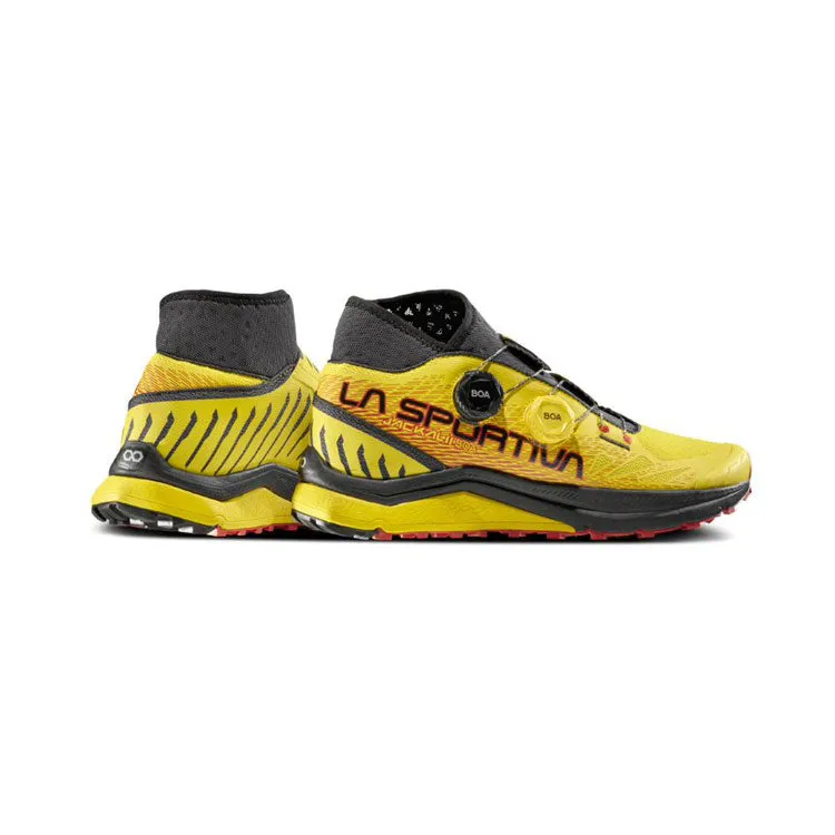 La Sportiva Jackal II Boa Mens Trail Running Shoe - Yellow/Black