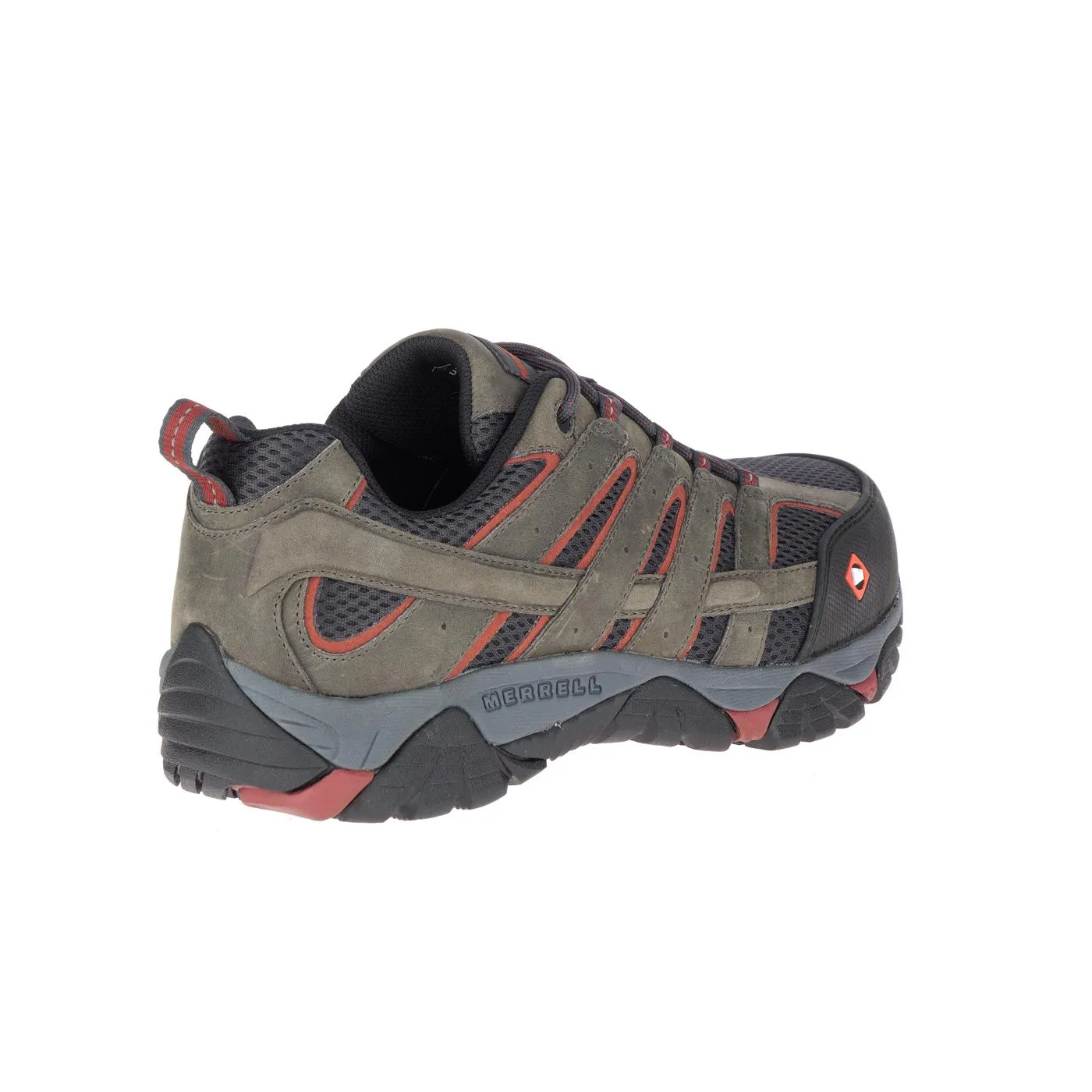 Moab Vertex Vent Men's Composite-Toe Work Shoes Pewter