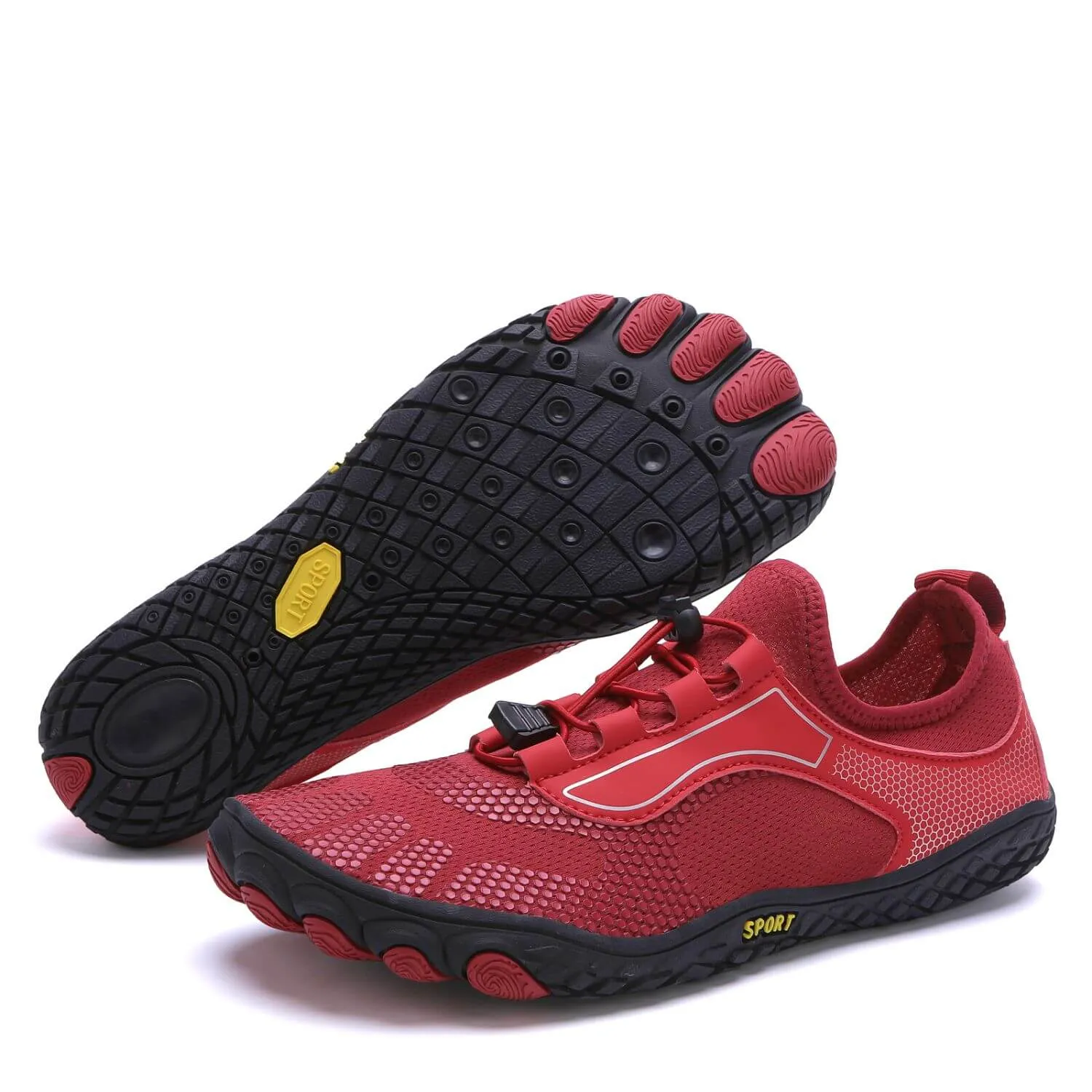 New Outdoor River Tracking Shoes For Men And Women Wading Water Shoes Beach Swimming Mountaineering Five-finger Running Fitness Shoes Barefoot Shoes