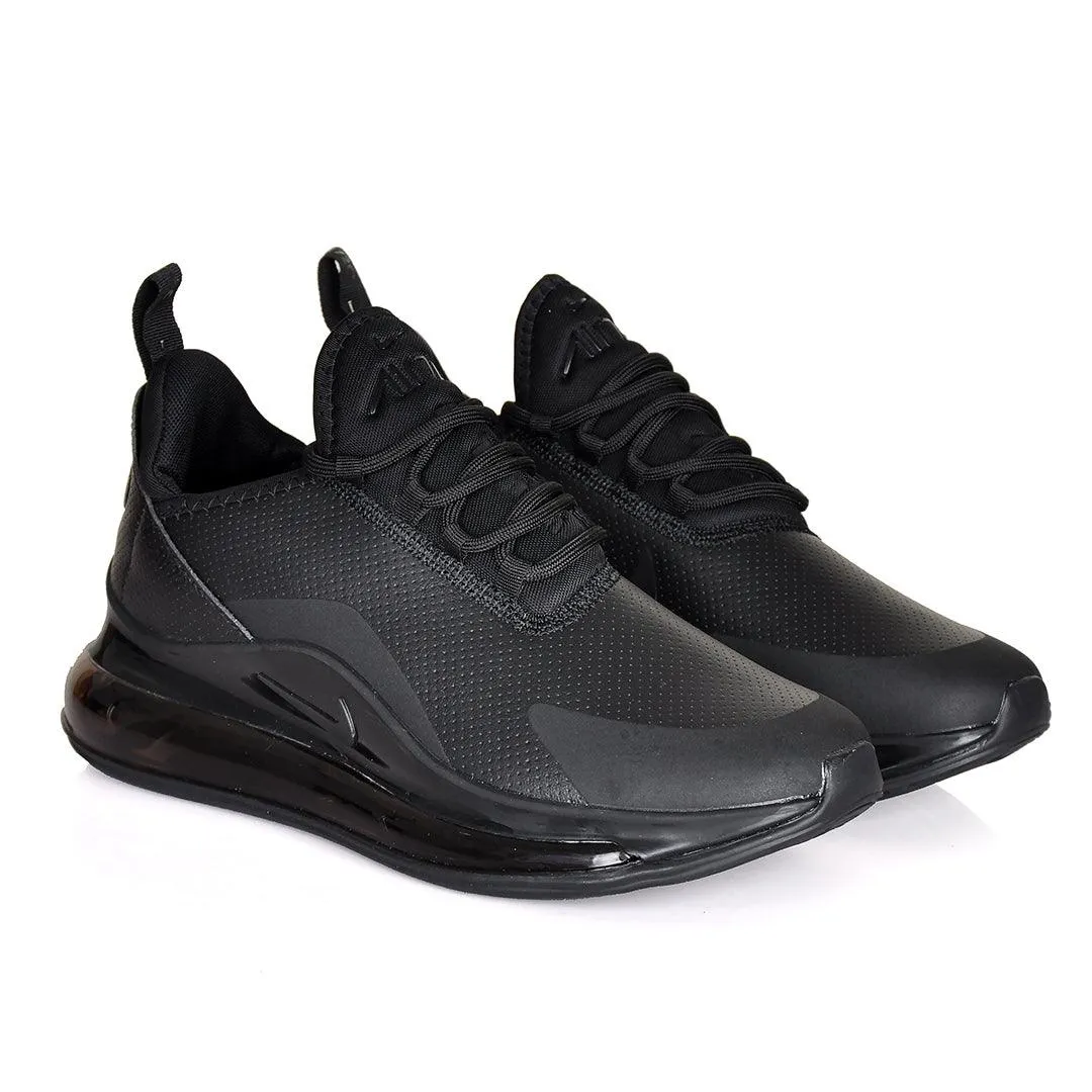 NK Max 720 All Black Breathable Sneakers