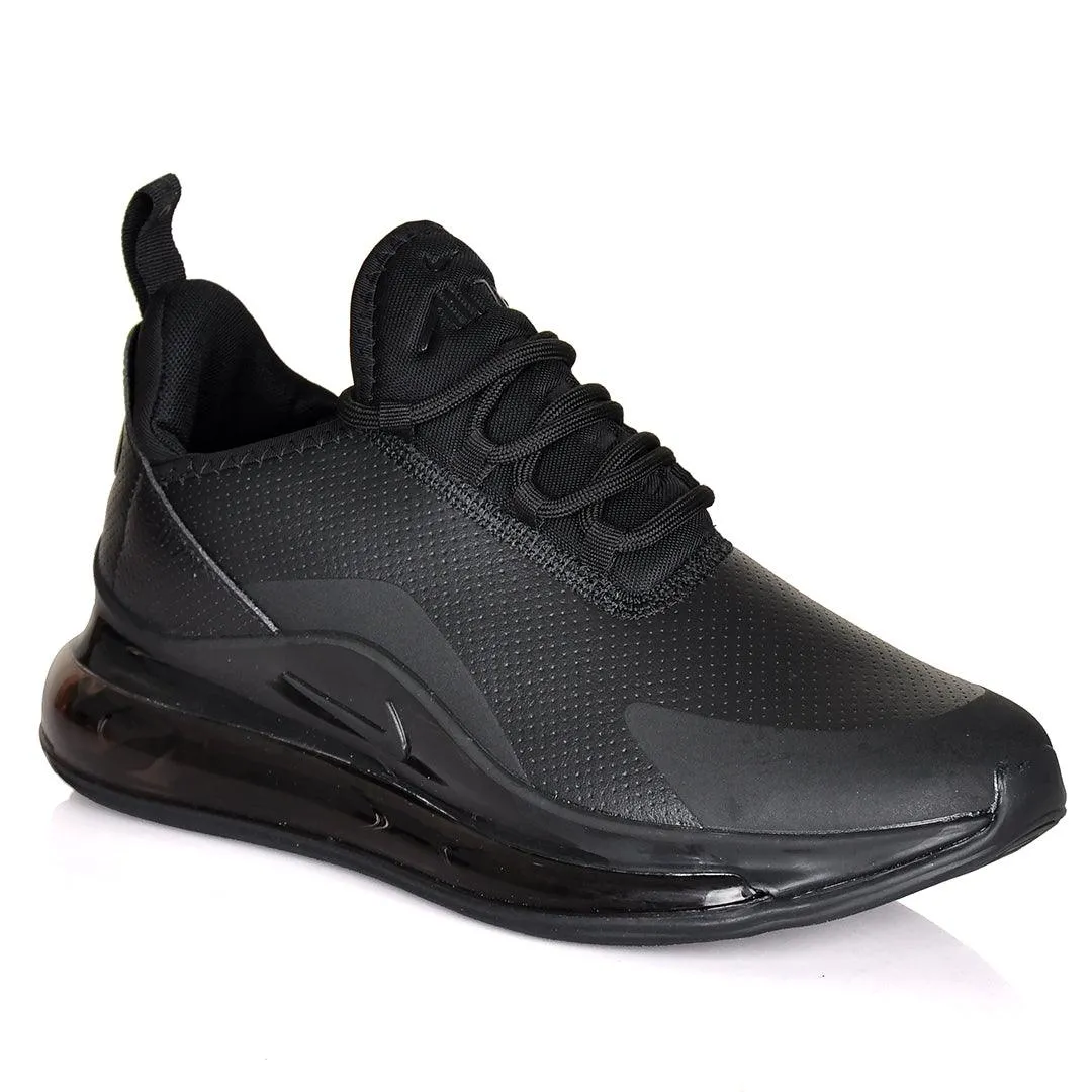 NK Max 720 All Black Breathable Sneakers