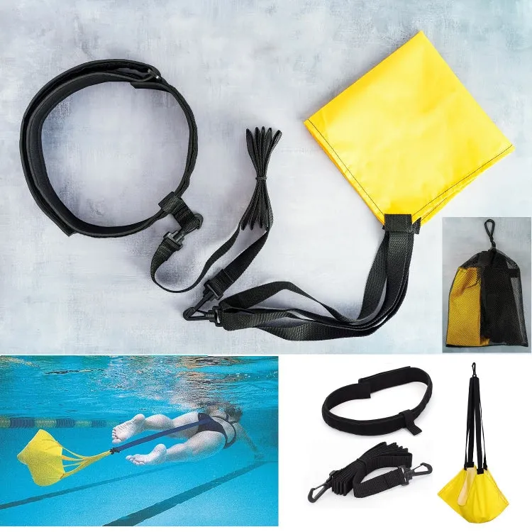 Swimming Strength Training Resistance Umbrella Set, Spec: 43cm Yellow