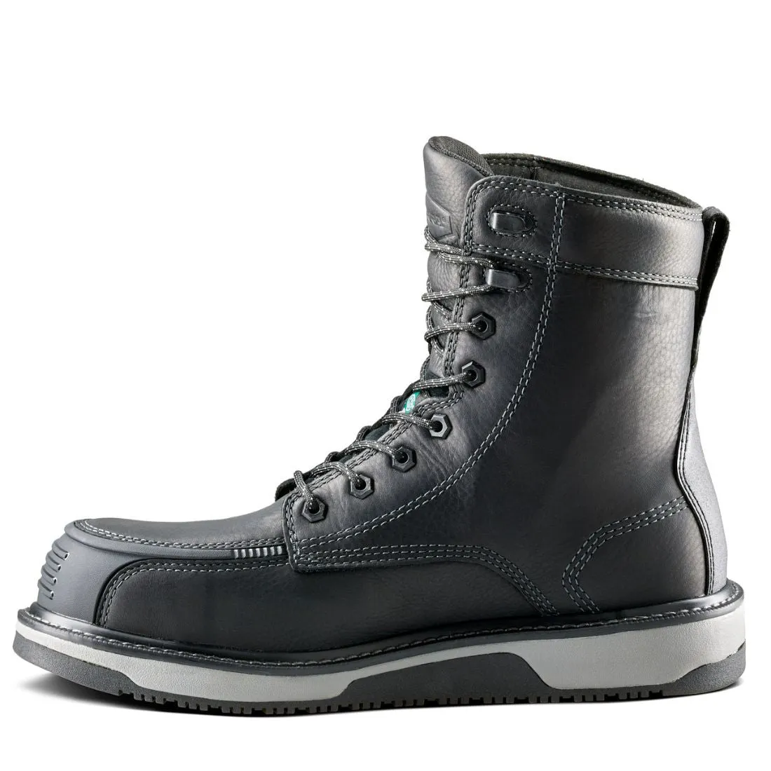 Terra Ironstone Men's 8" Waterproof Composite Toe Work Boot 839FBK - Black