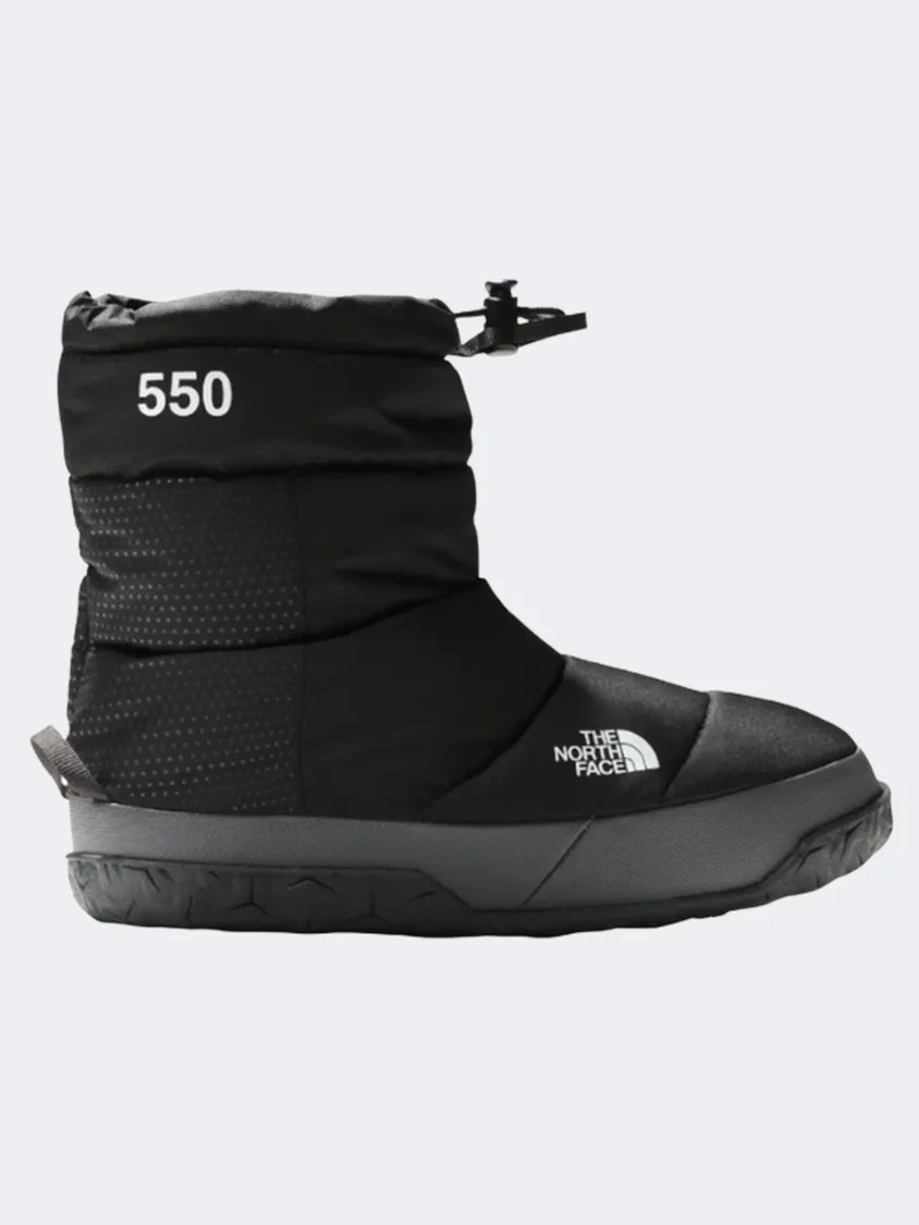 The North Face Nuptse Women Lifestyle Shoes Black/Asphalt Grey