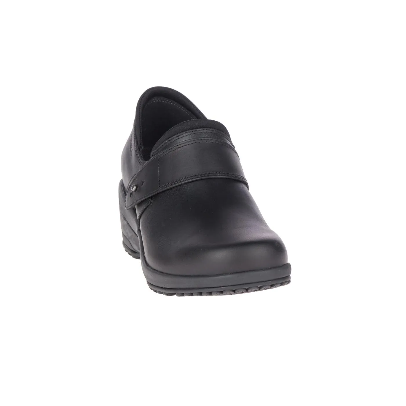 Valetta Slide Ac  Pro Women's Slip Resistant Shoes Shoes Black/Castlerock