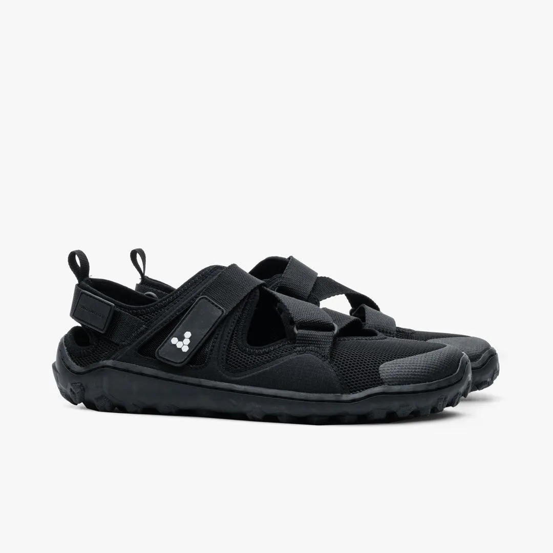 Vivobarefoot Tracker Sandal Mens Obsidian